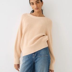 J. Crew Cotton Fisherman Sweater - Cashew